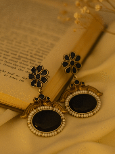 Midnight Bloom Earrings