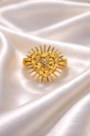 Radiant Heart Halo Ring