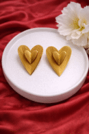 Heartline Statement Earrings