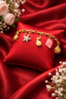 Ocean Charm Link Bracelet