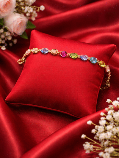 Pastel Prism Charm Bracelet