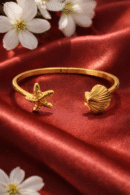 Ocean Whisper Cuff Bracelet