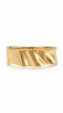 Golden Ripple Cuff