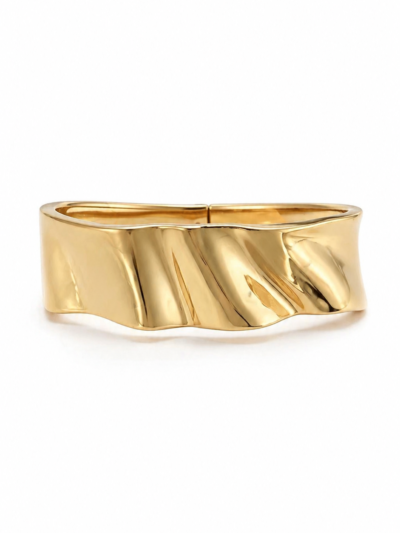 Golden Ripple Cuff