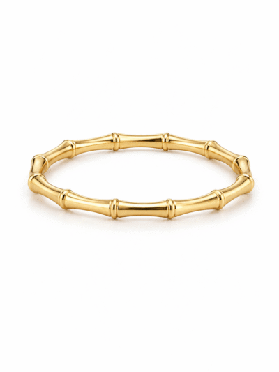 Golden Bamboo Cuff