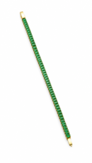 Emerald Line Tennis Bracelet