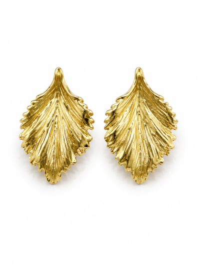 Aurelia Leaf Studs