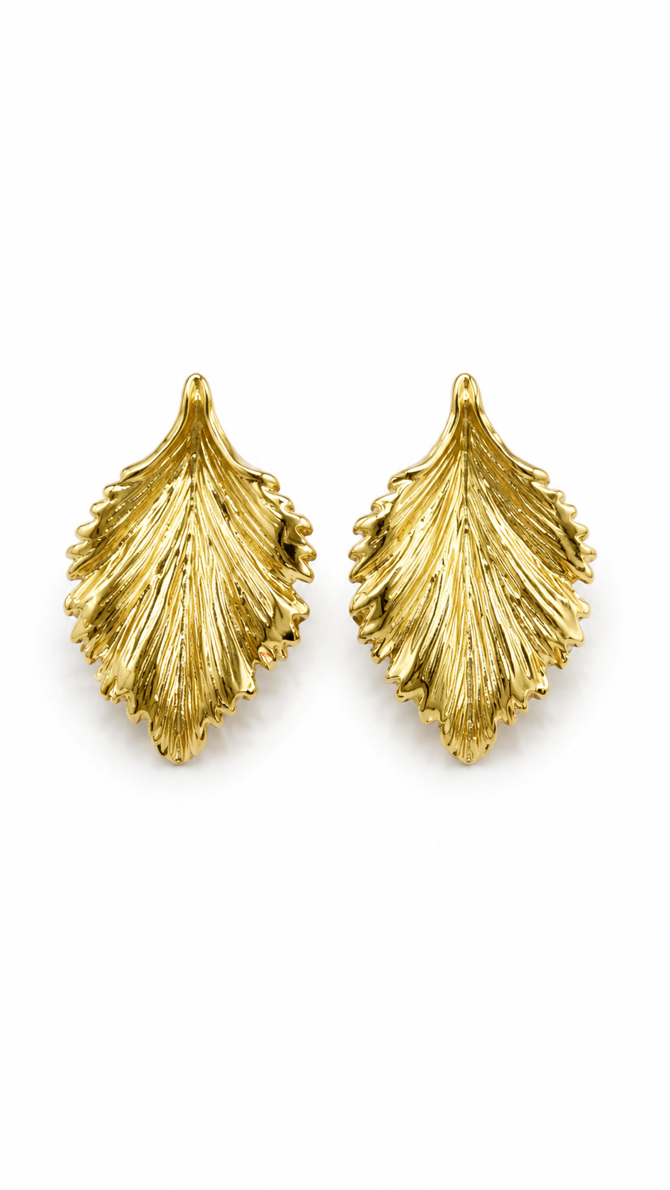 Aurelia Leaf Studs
