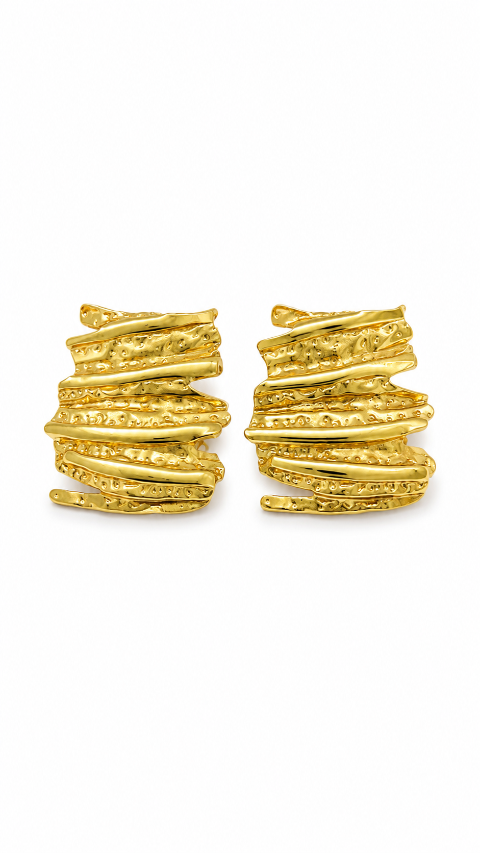 Molten Wave Earrings