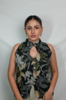 Midnight bloom top