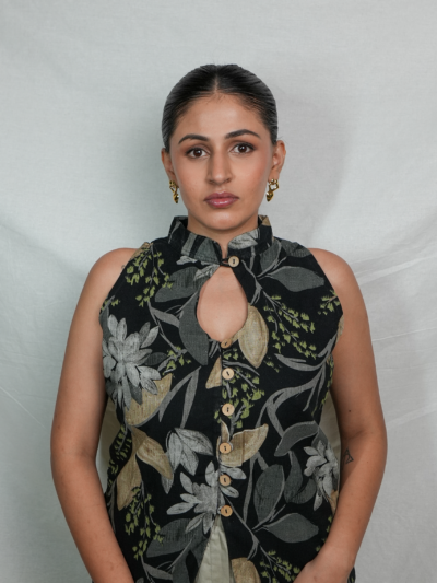 Midnight bloom top