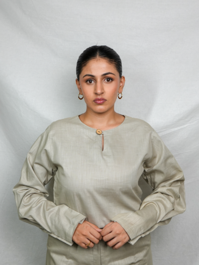Sage Whisper Top