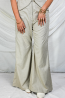 Draft flared pants